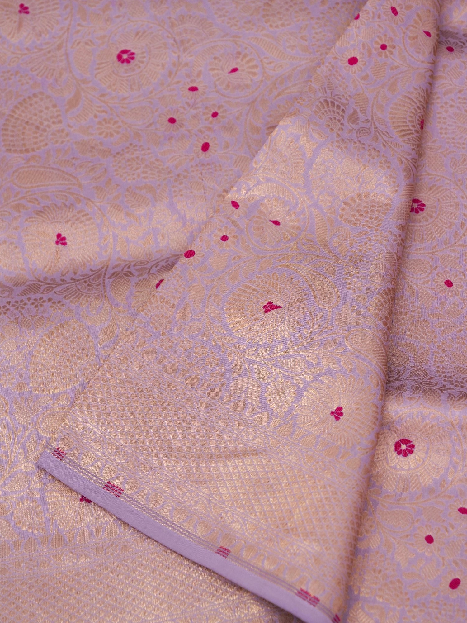 Banarasi pure katan silk Meenakari Brocade saree