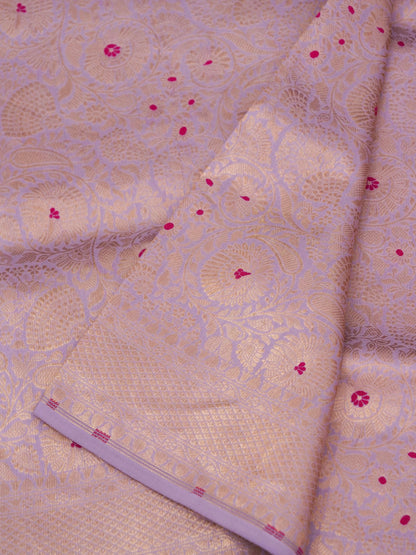 Banarasi pure katan silk Meenakari Brocade saree