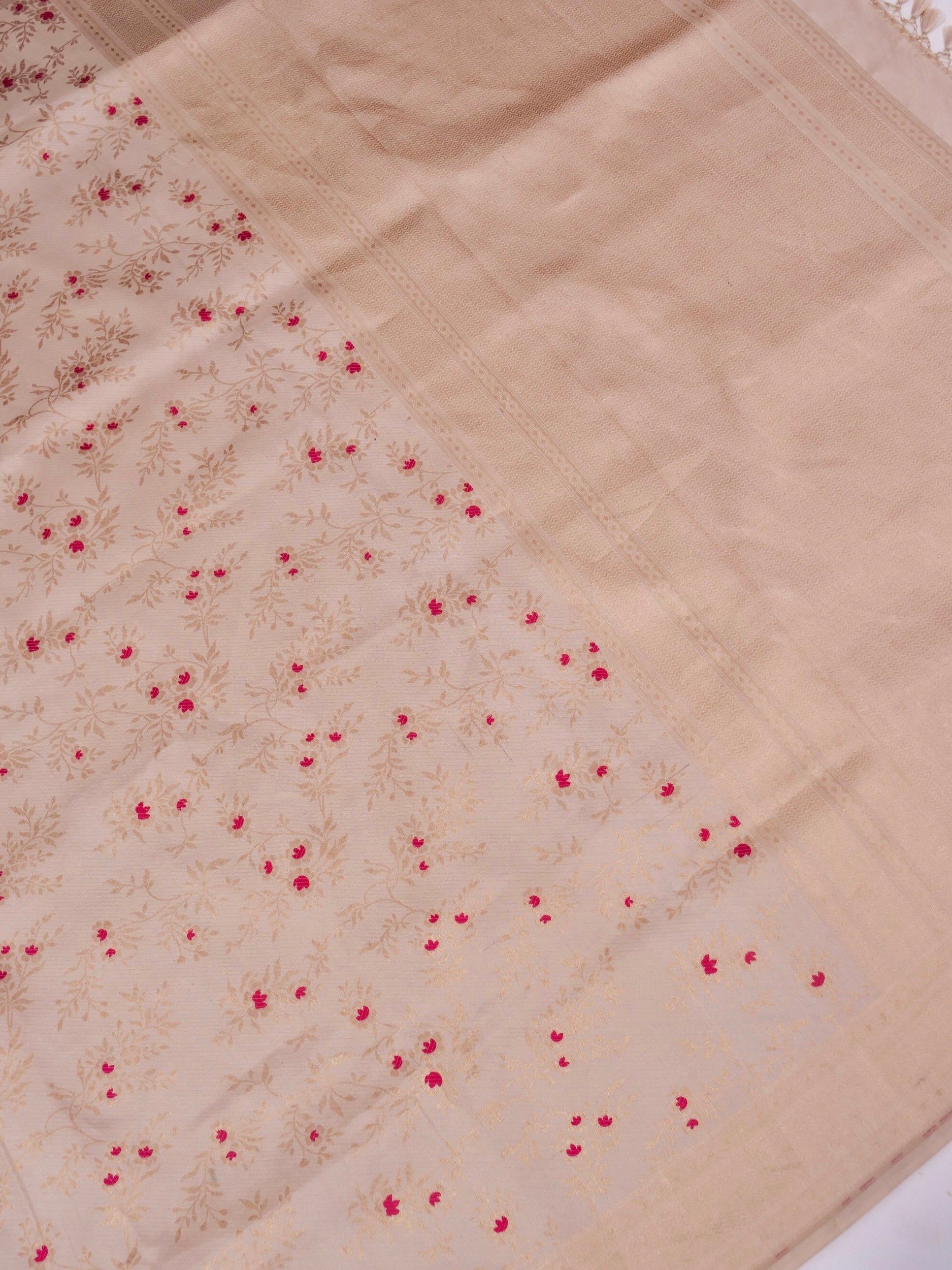 Banarasi pure katan silk Meenakari Brocade saree