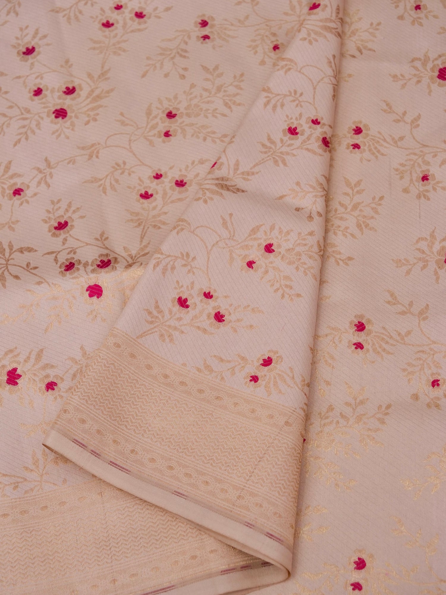 Banarasi pure katan silk Meenakari Brocade saree