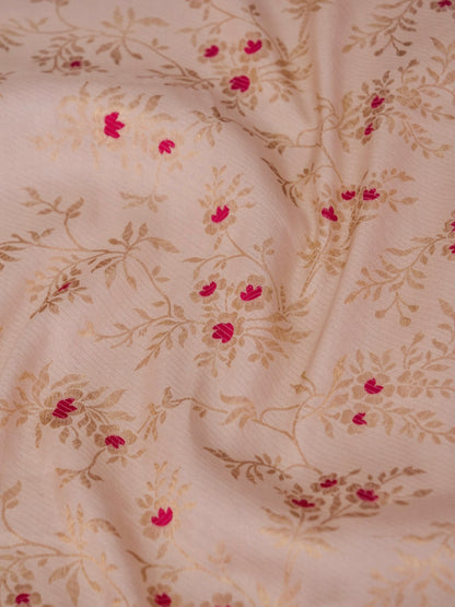 Banarasi pure katan silk Meenakari Brocade saree
