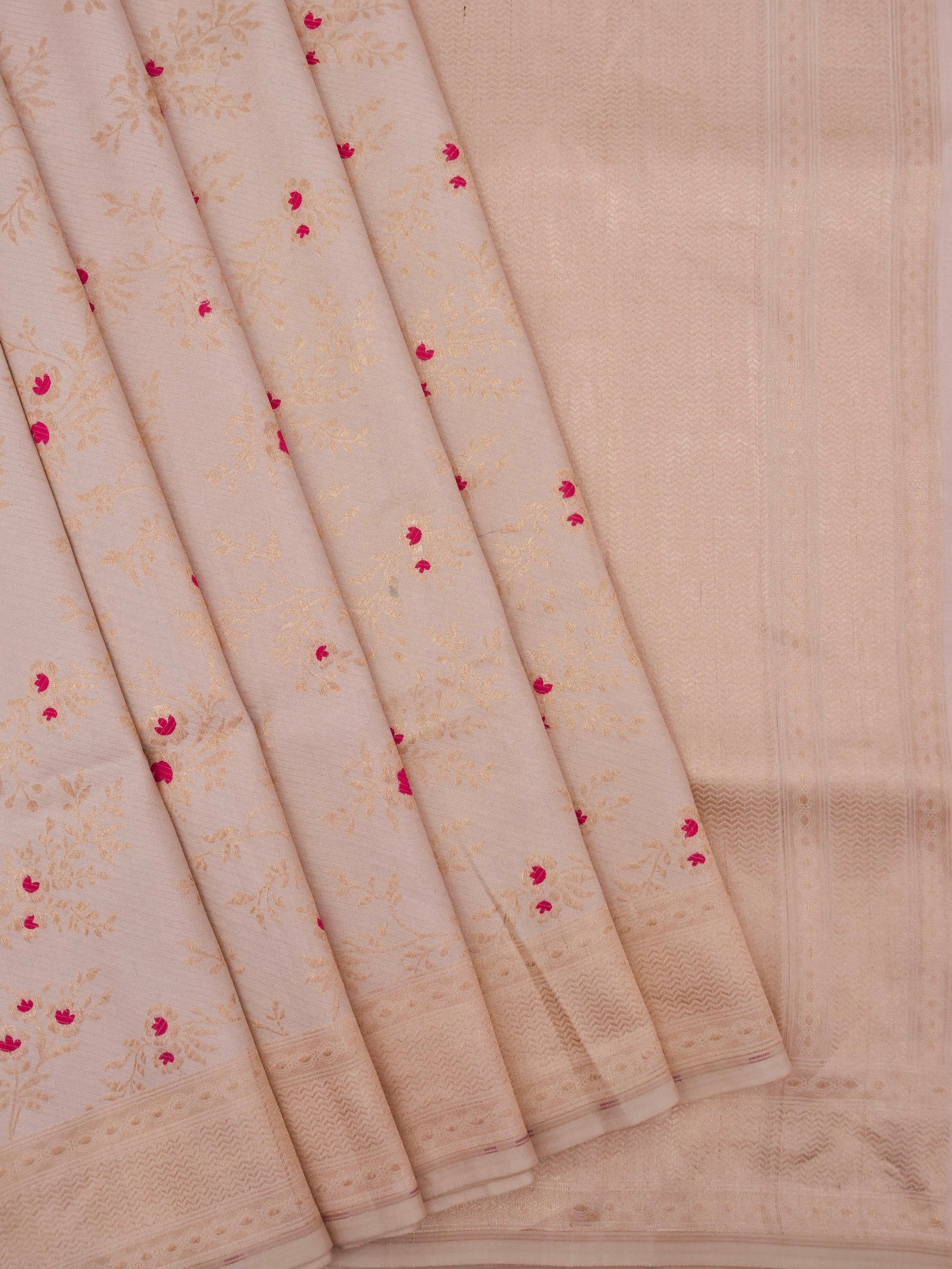 Banarasi pure katan silk Meenakari Brocade saree