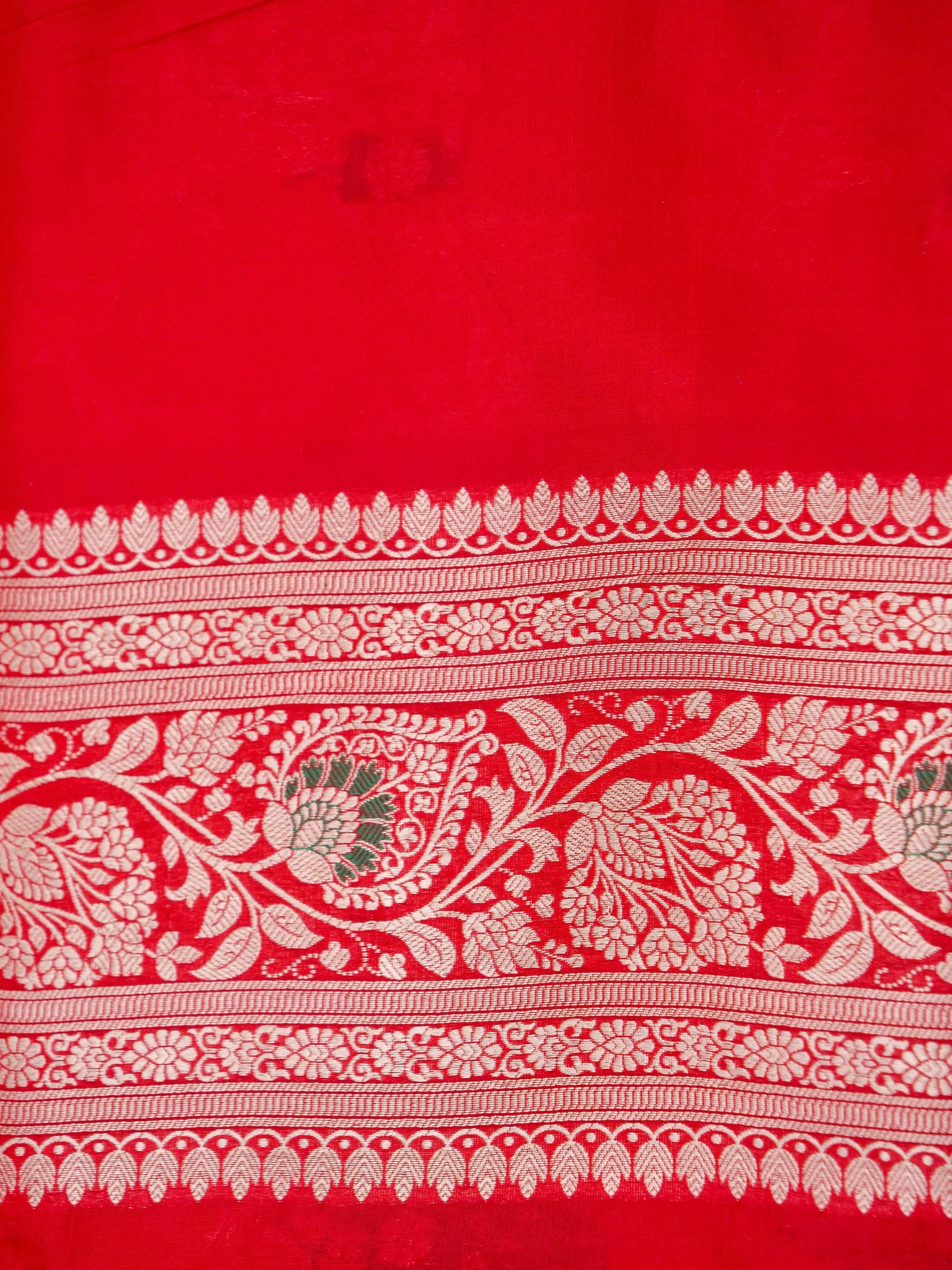Pure Katan Silk Saree with Tilfi Meenakari Zari Work