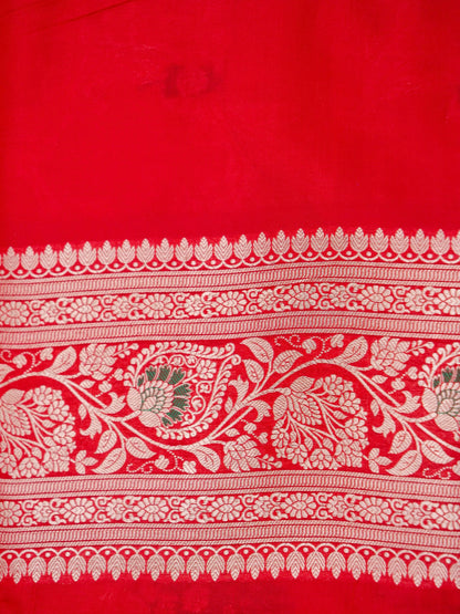 Pure Katan Silk Saree with Tilfi Meenakari Zari Work