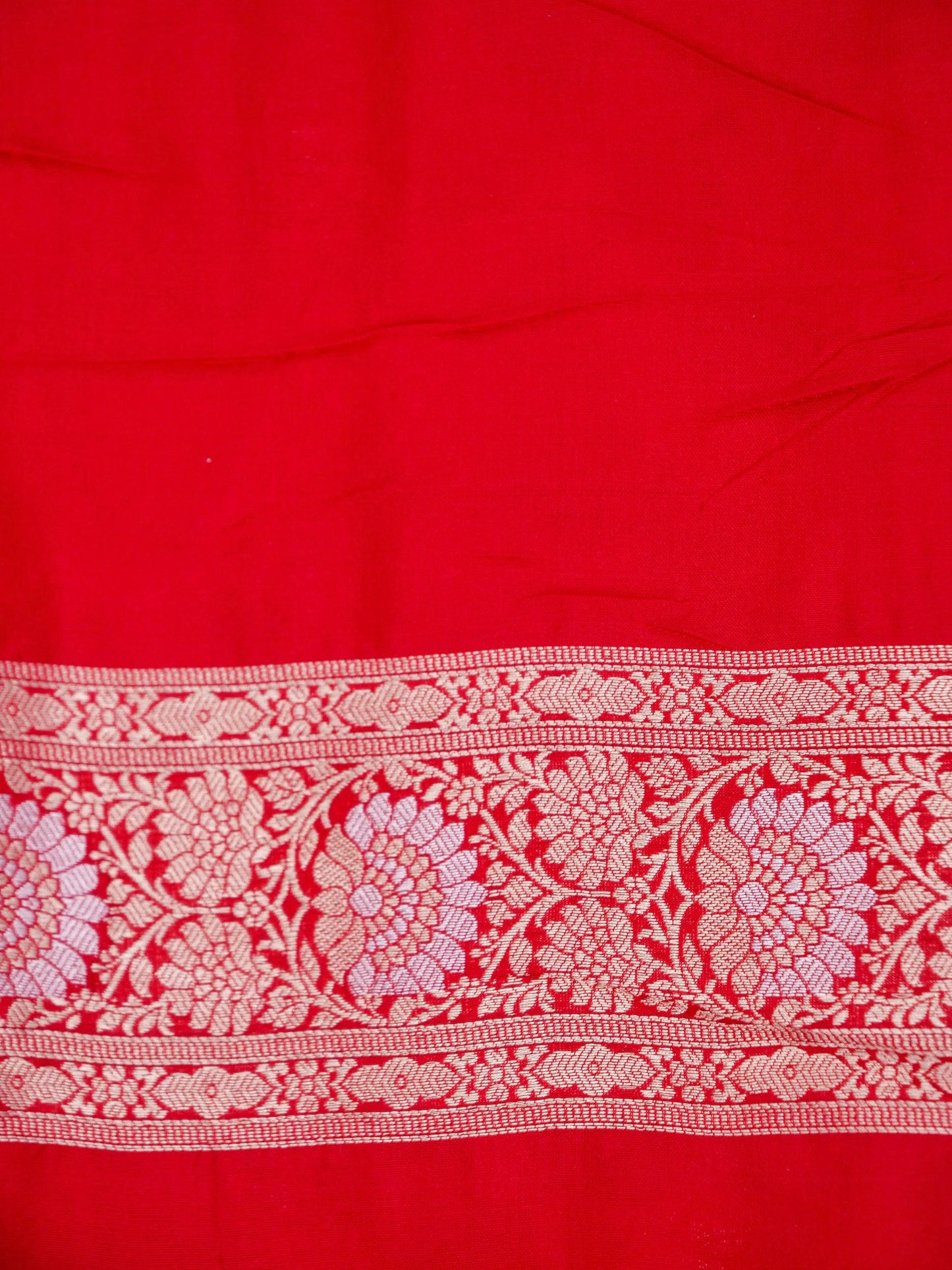 Pure Katan Silk Saree with Tilfi Meenakari Zari Work