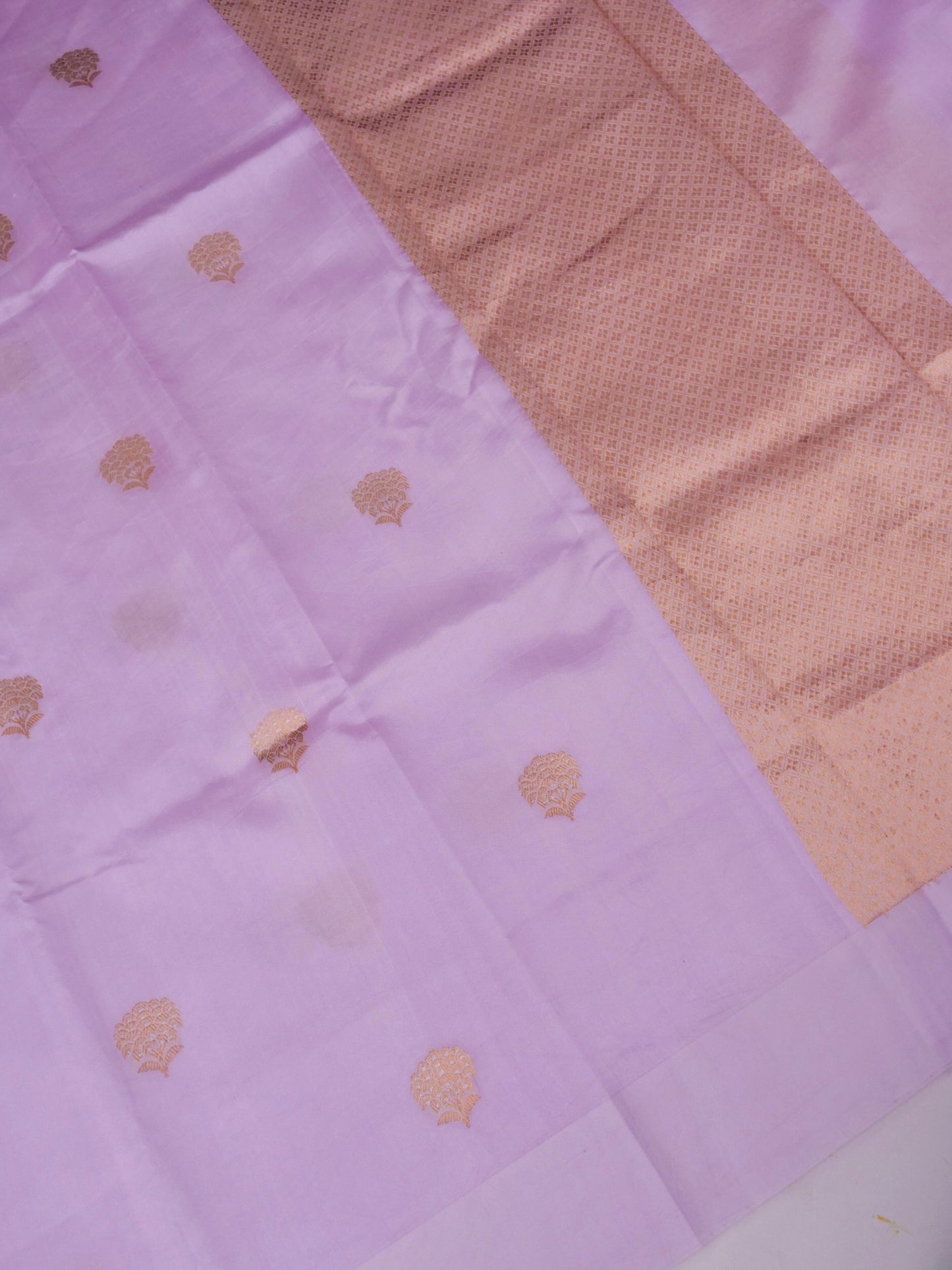 Handloom Pure Banarasi Katan Silk Saree with Mango Motif