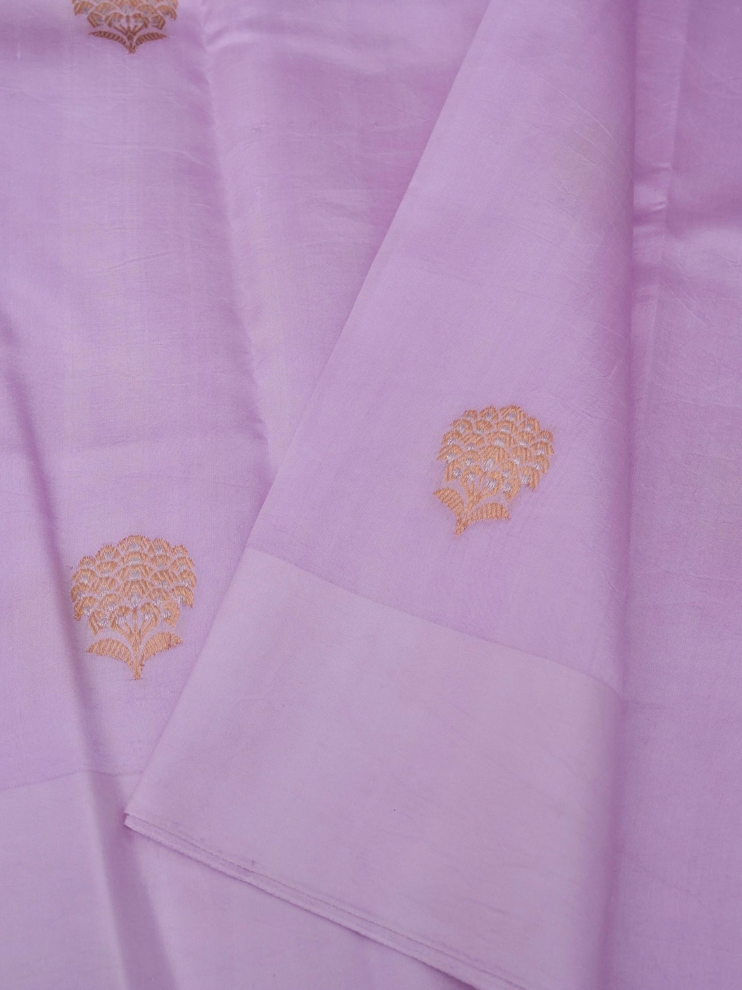 Handloom Pure Banarasi Katan Silk Saree with Mango Motif