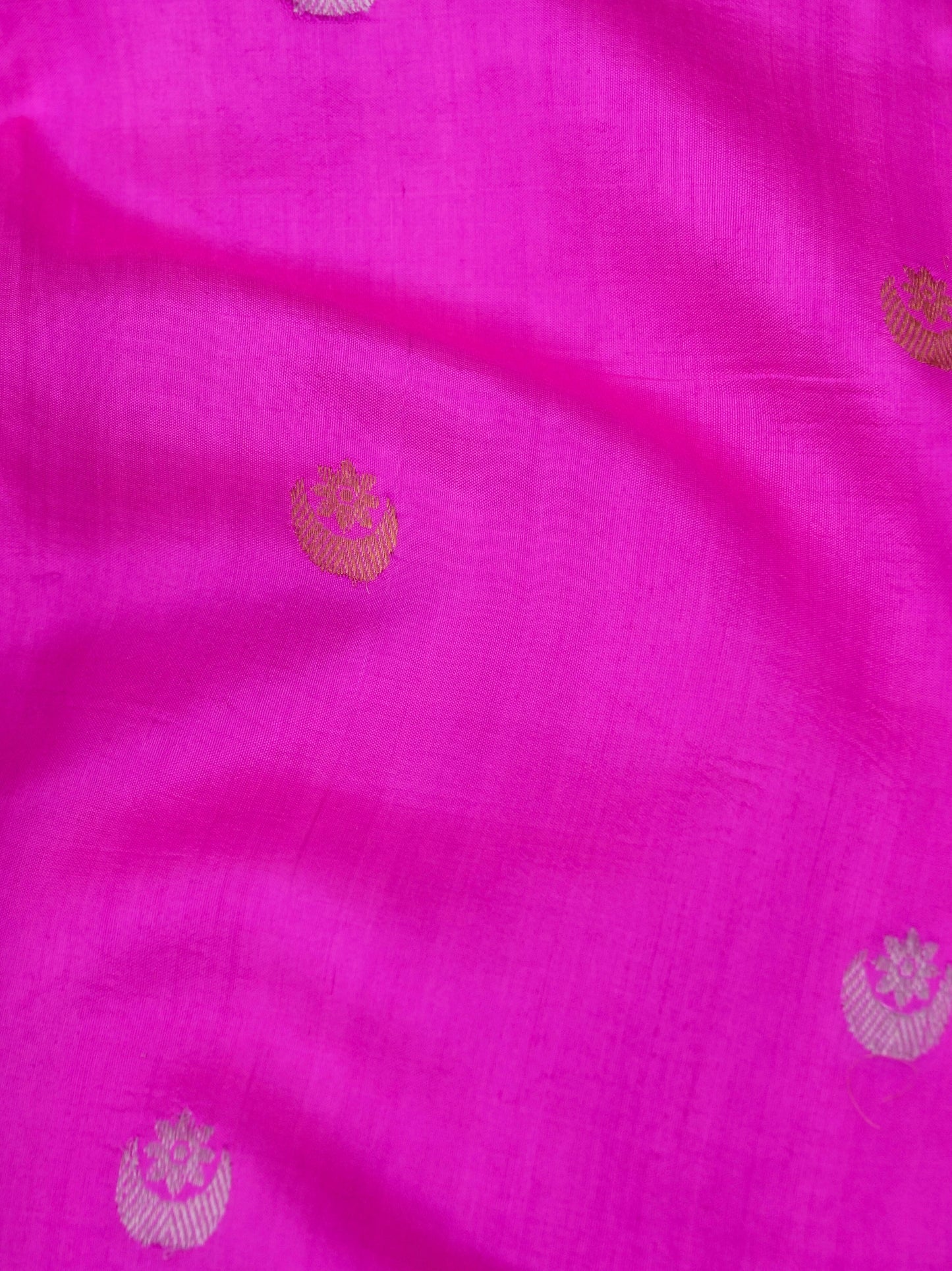 Handloom Pure Banarasi Katan Silk Saree with Mango Motif