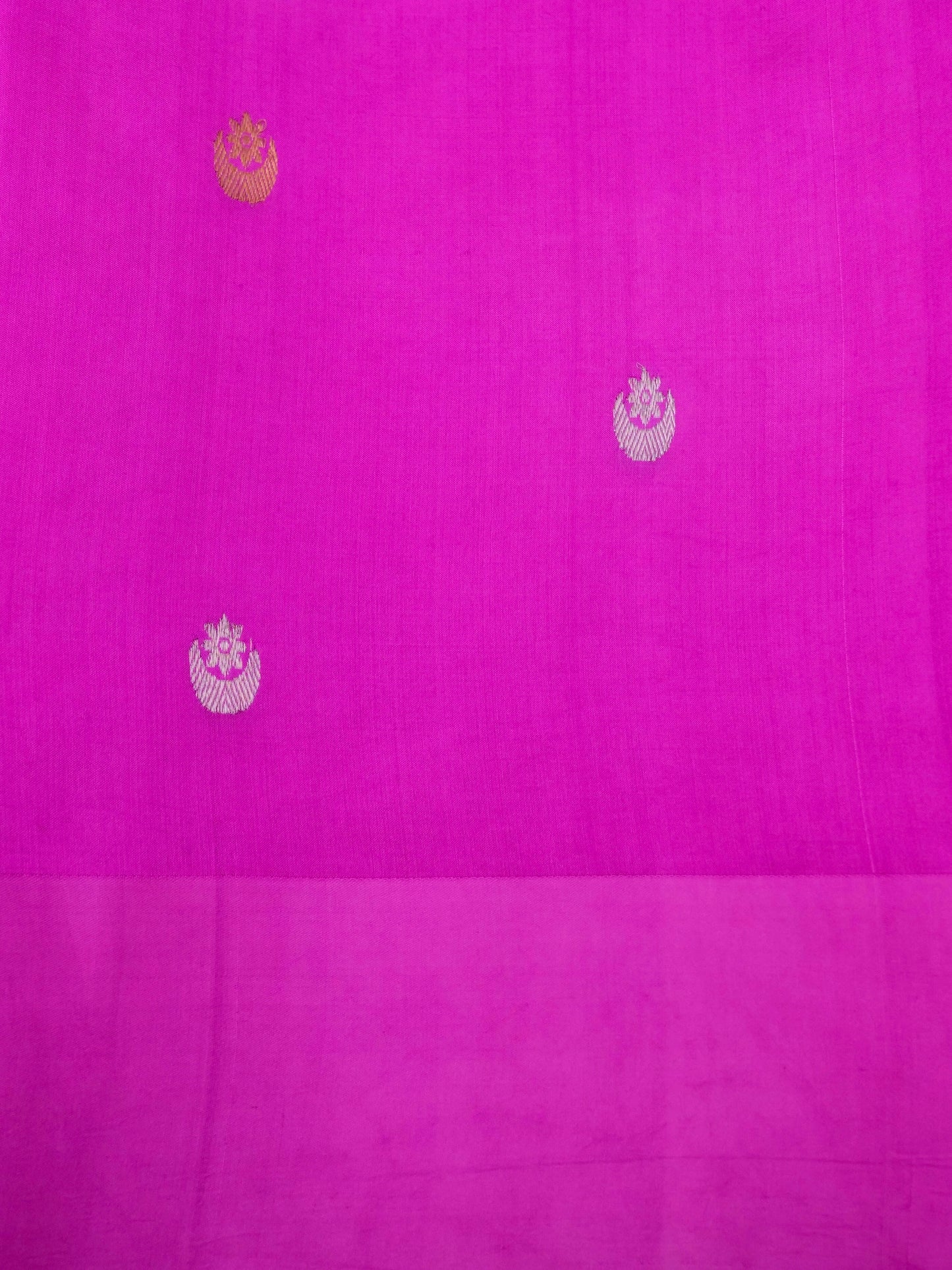 Handloom Pure Banarasi Katan Silk Saree with Mango Motif