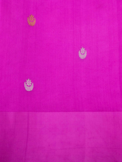 Handloom Pure Banarasi Katan Silk Saree with Mango Motif