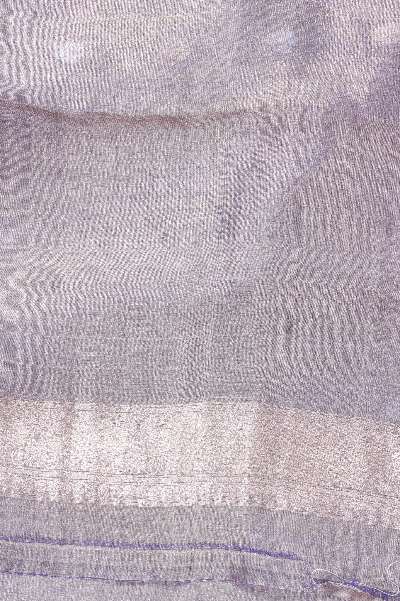 Mocha Brown Pure Tissue Silk Handwoven Saree