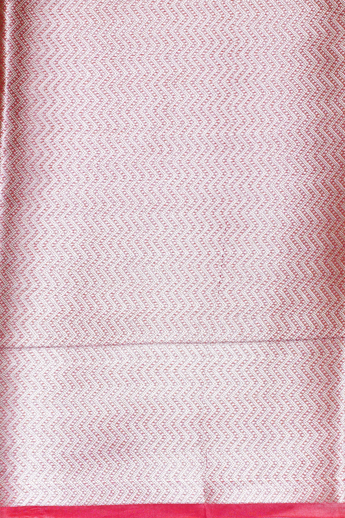 Crimson Red Banarasi Pure Tissue Silk Saree