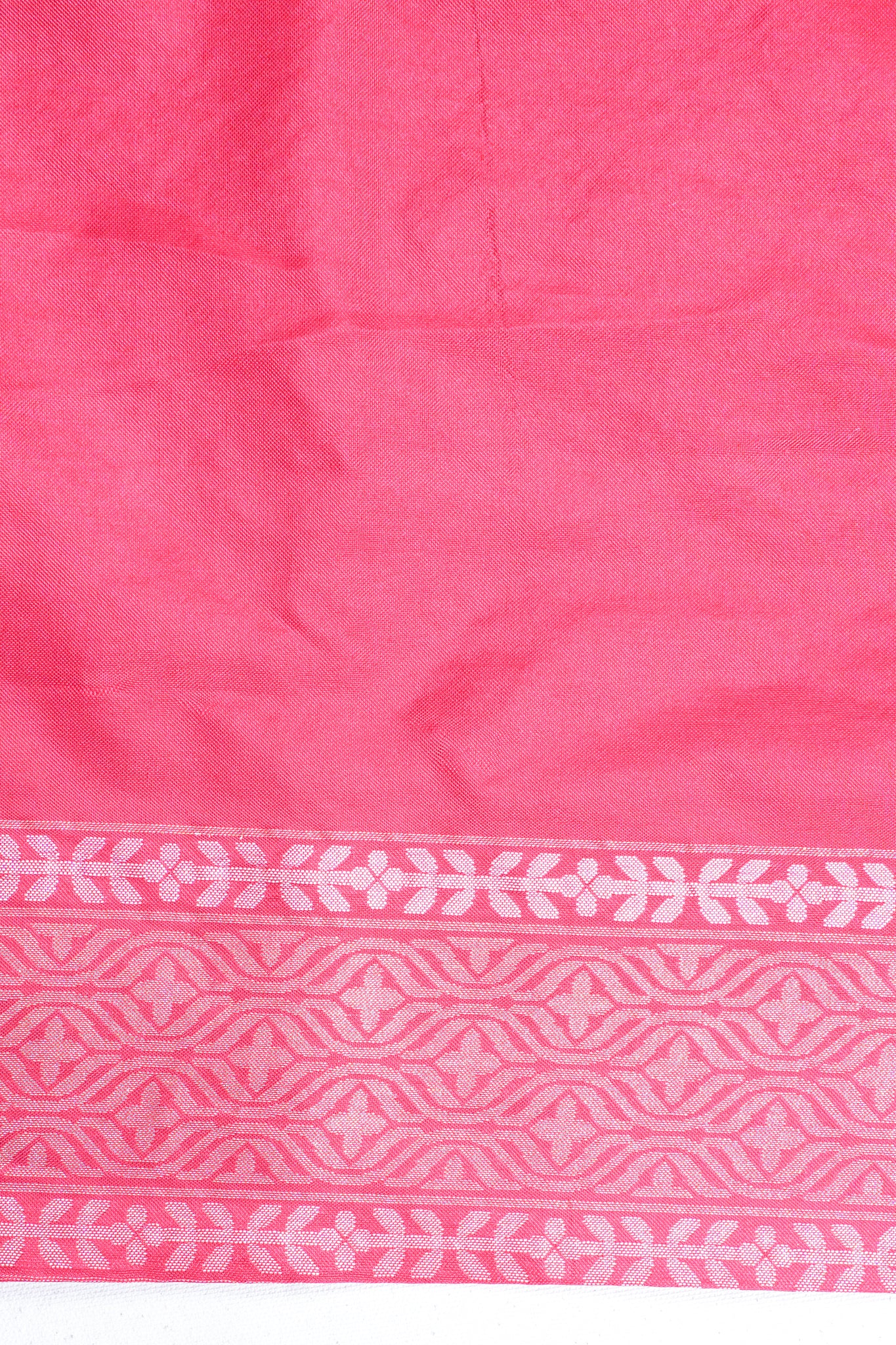 Red Pure Ektara Silk Handwoven Saree