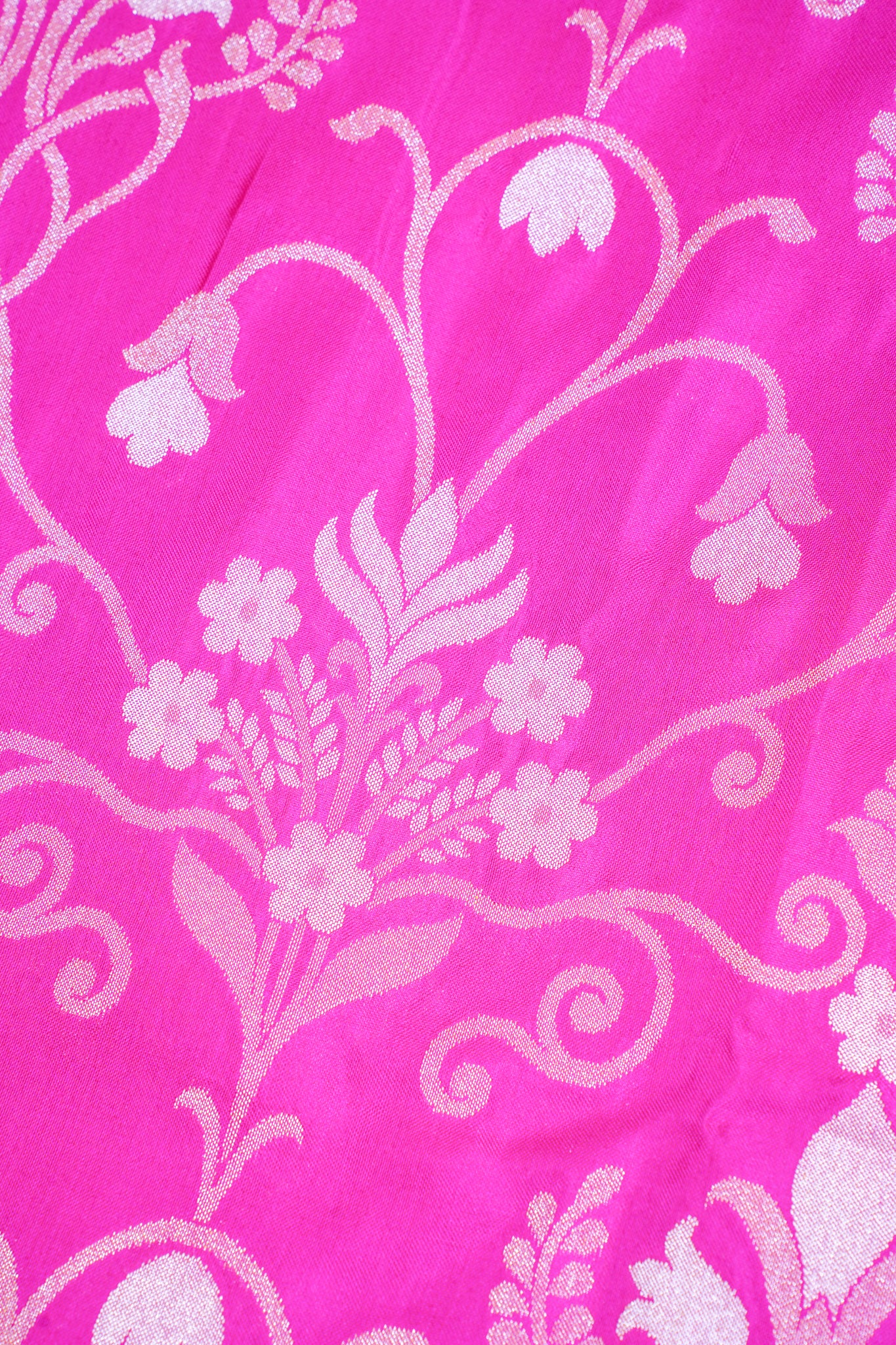 Pink Pure Ektara Silk Handwoven Saree