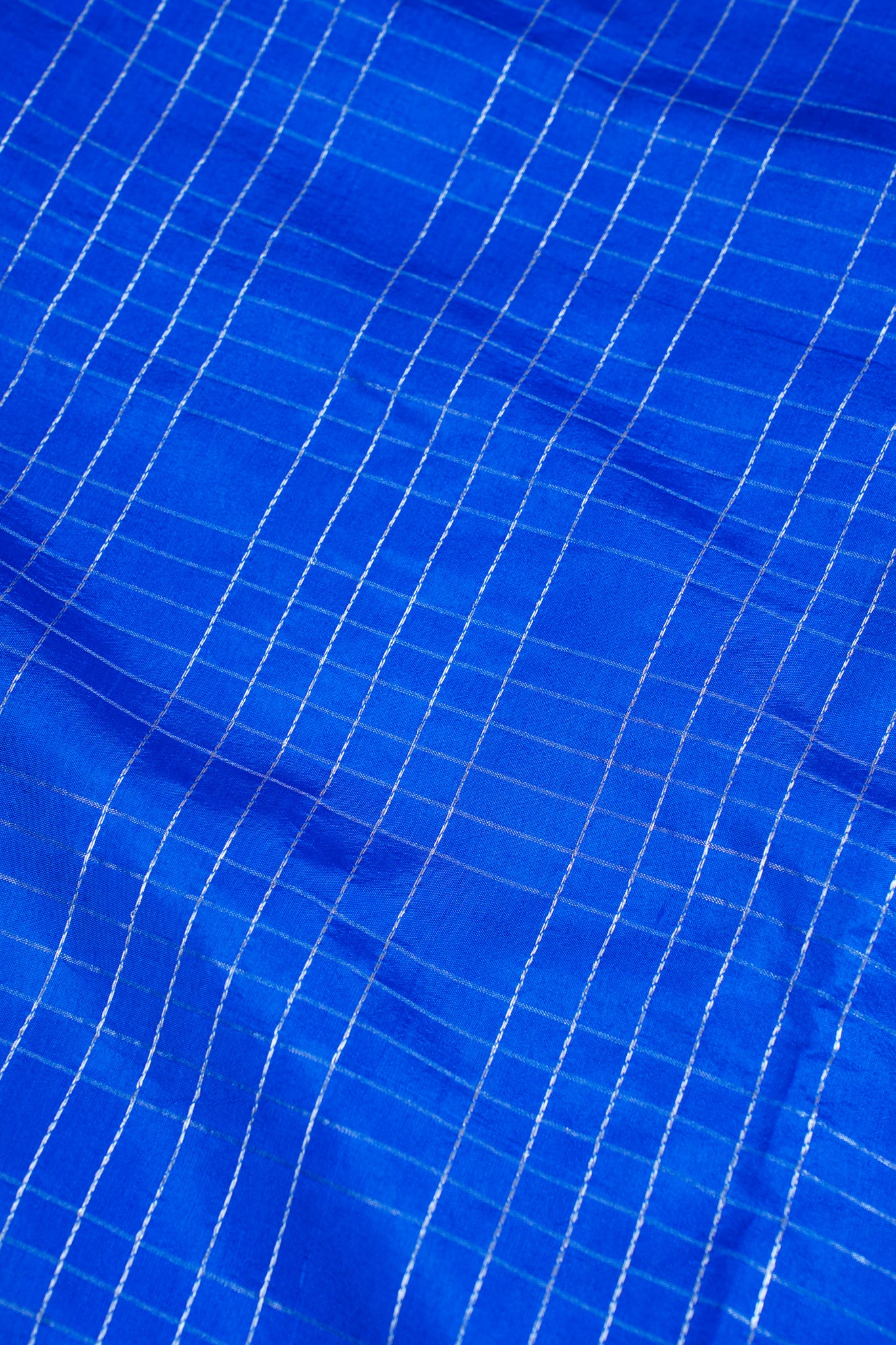 Royal Blue Mango Silk Handwoven Saree