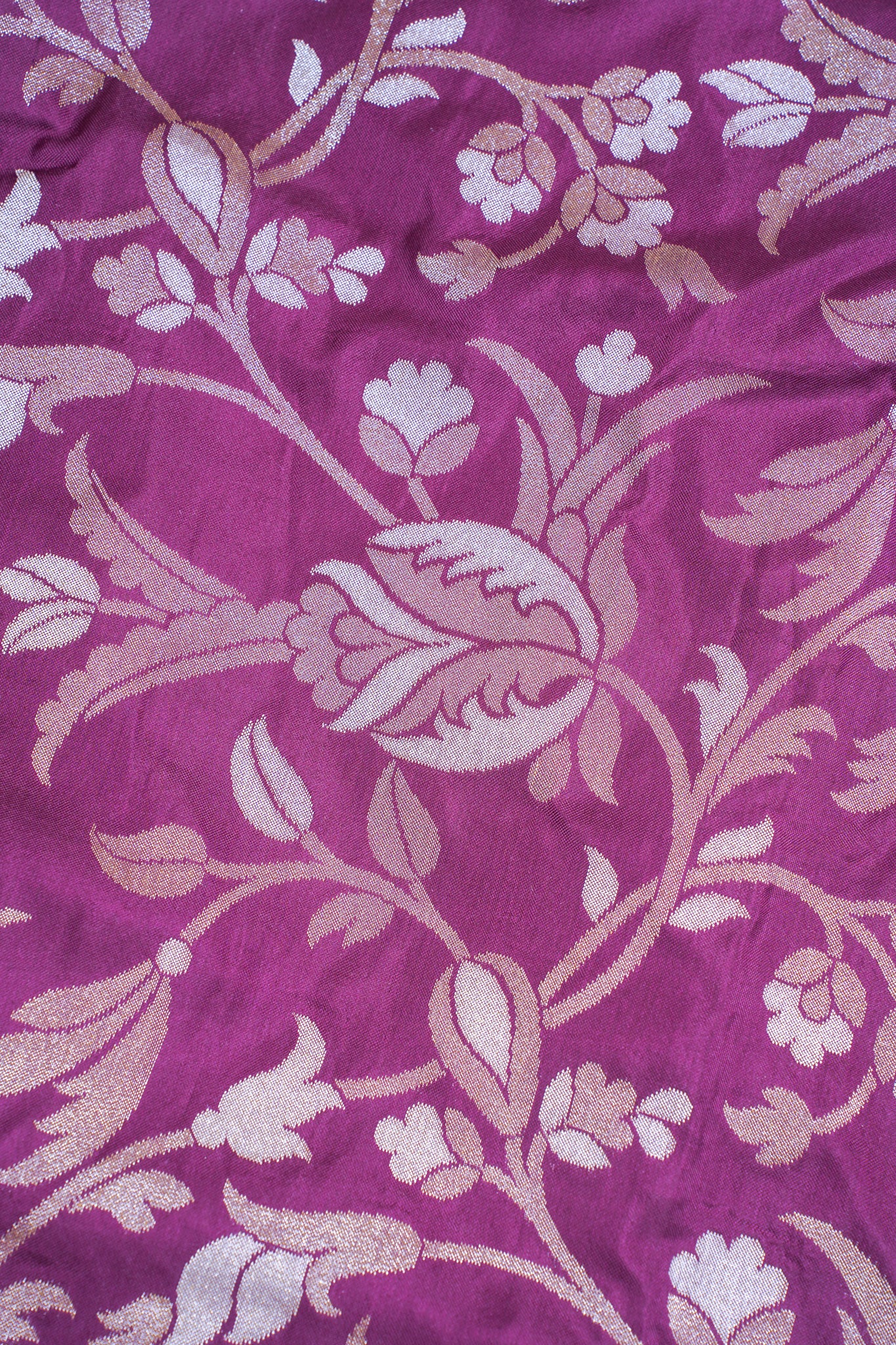 Wine Maroon Pure Ektara Silk Handwoven Saree