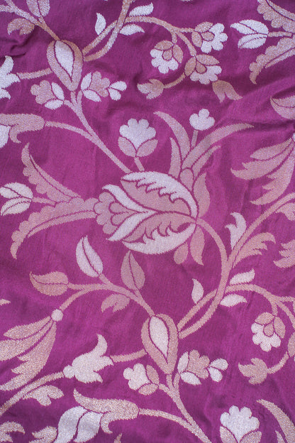 Wine Maroon Pure Ektara Silk Handwoven Saree