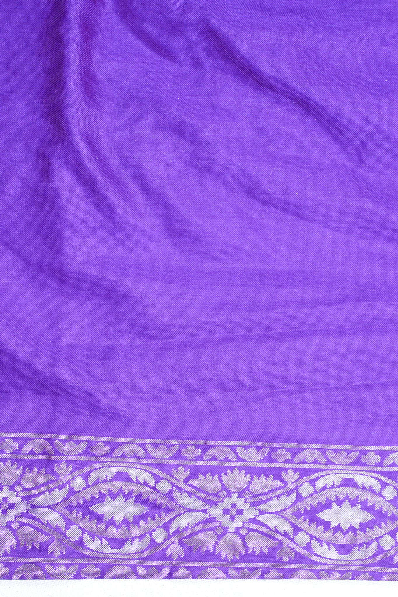 Royal Purple Pure Ektara Silk Handwoven Saree