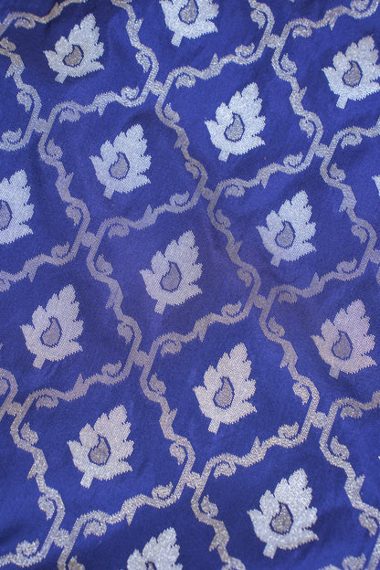 Royal Blue Pure Ektara Silk Handwoven Saree