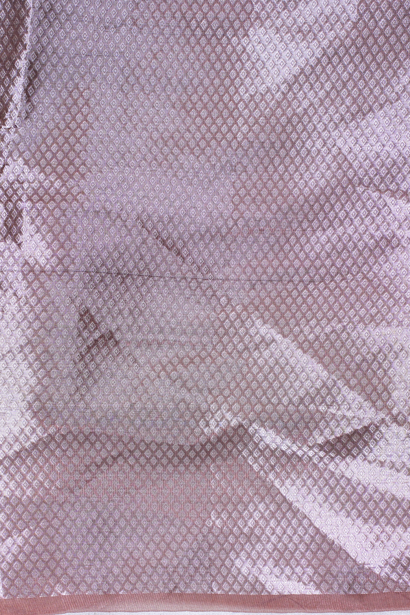 Banarasi Pure Tissue Silk Saree with Sequined Lace Border