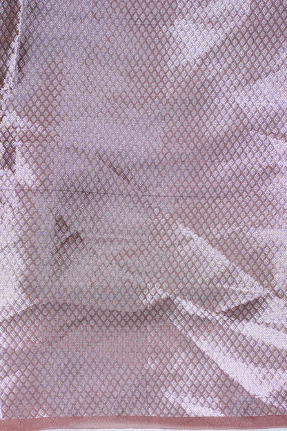 Banarasi Pure Tissue Silk Saree with Sequined Lace Border