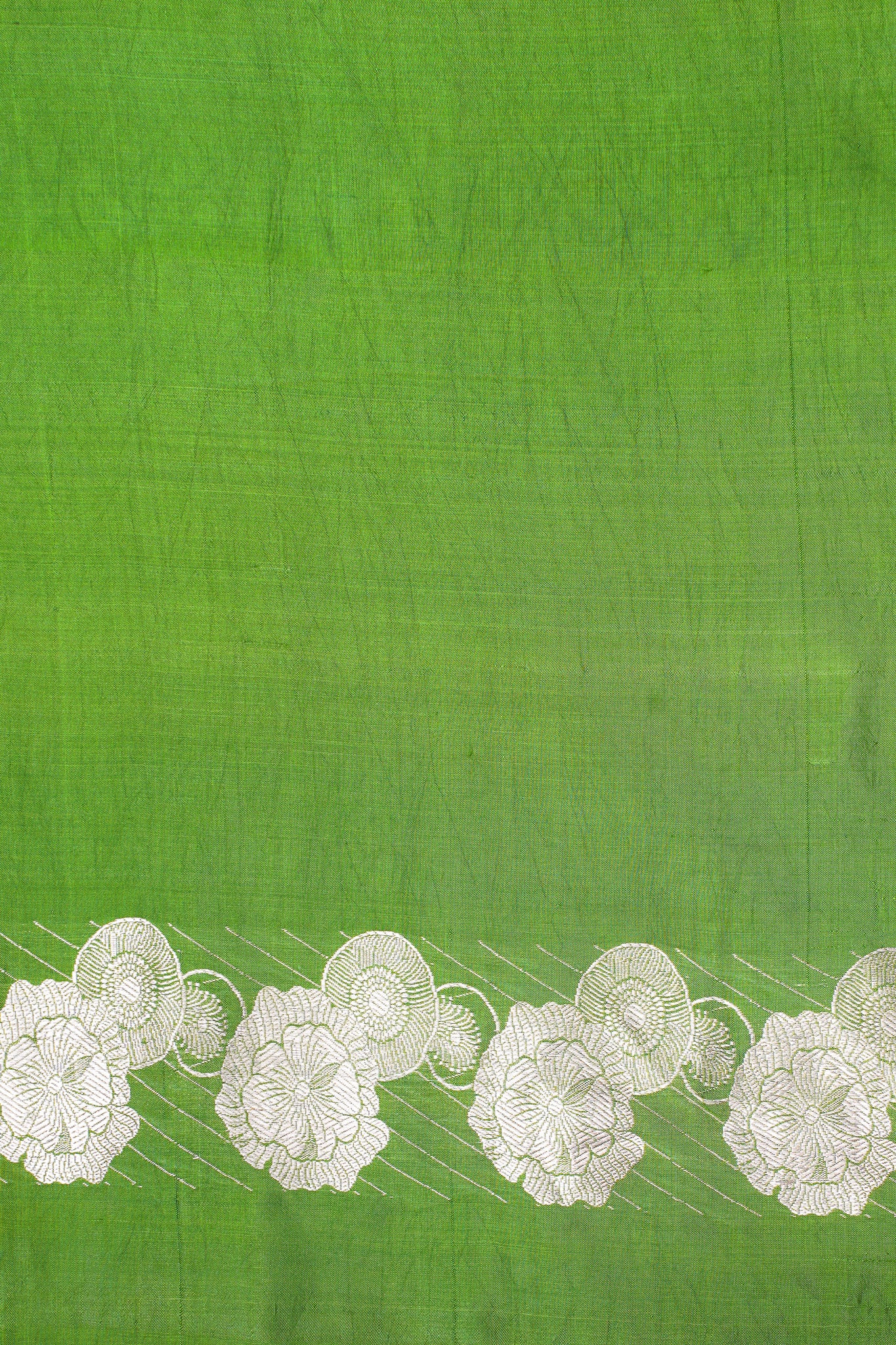 Green Handloom Pure Silk Banarasi Saree