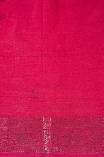 Royal Blue Handloom Pure Silk Banarasi Saree