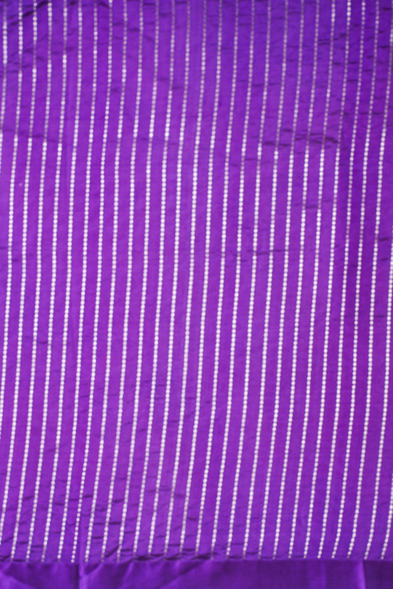 Royal Purple Handloom Pure Silk Banarasi Saree