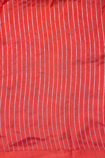 Rani Pink Handloom Mashru Silk Banarasi Saree