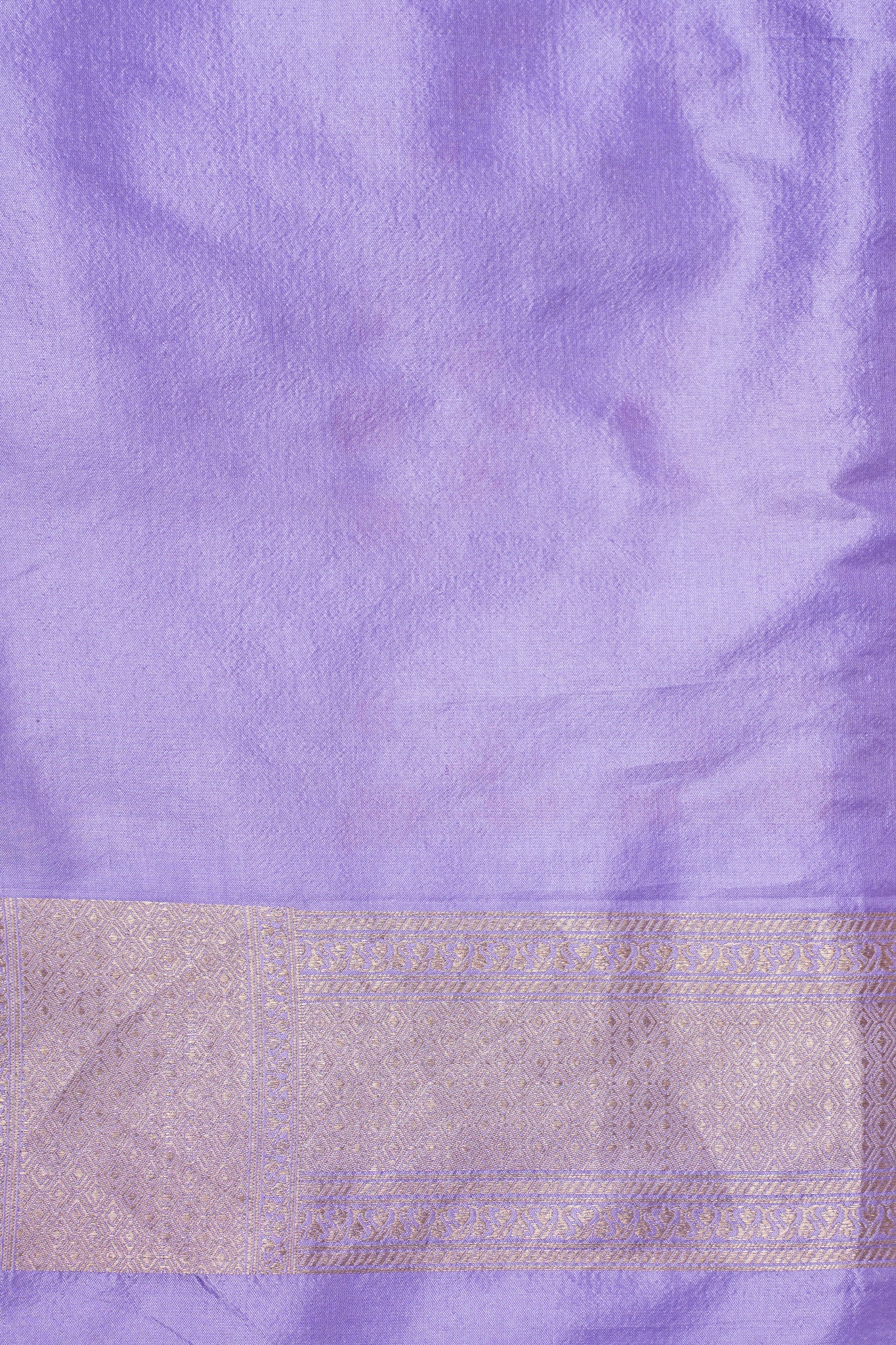 Lavender Banarasi Pure Katan Silk Minakari Brocade Saree