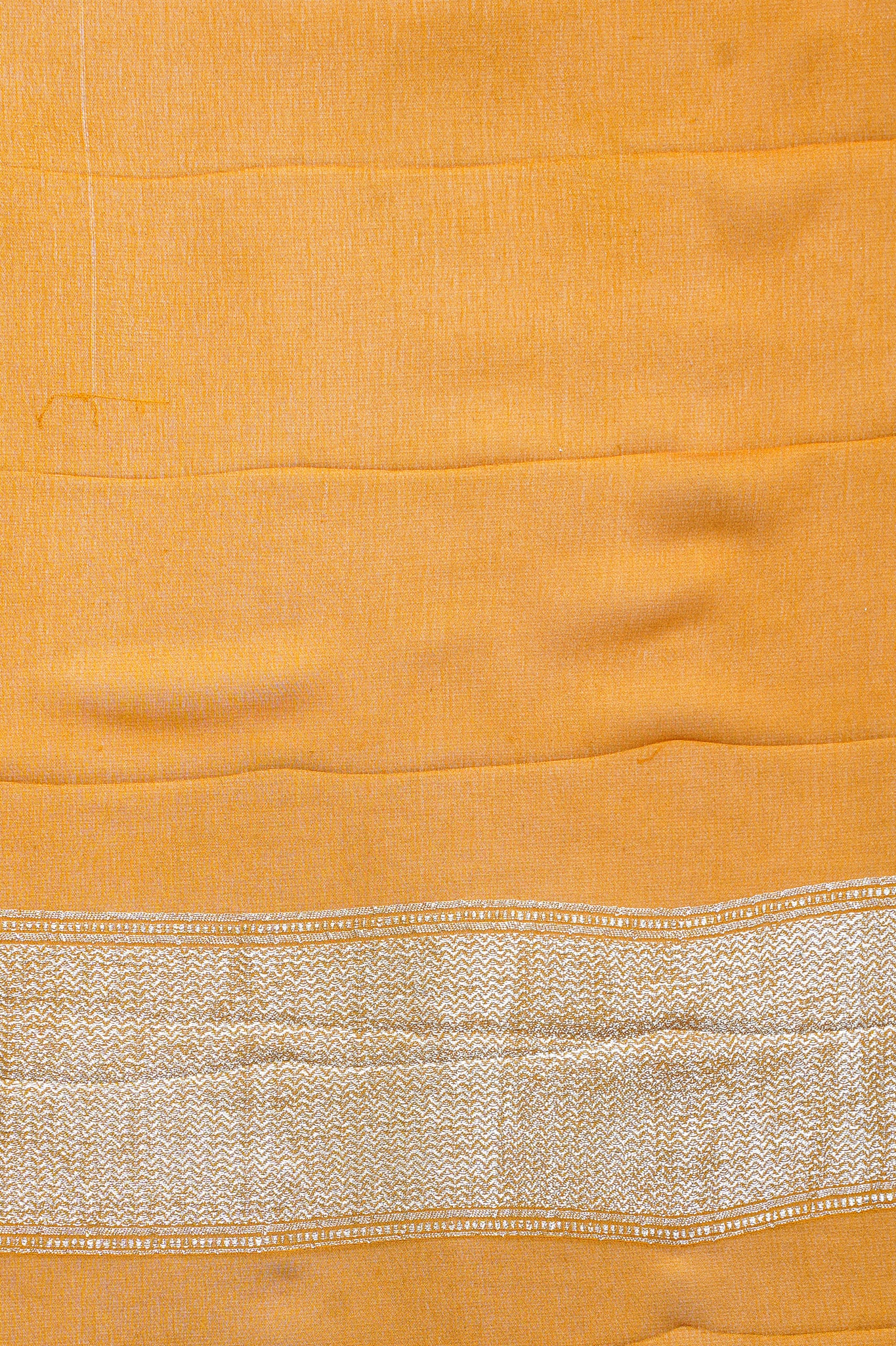 Blue Pure Khaddi Georgette Brocade Banarasi Saree