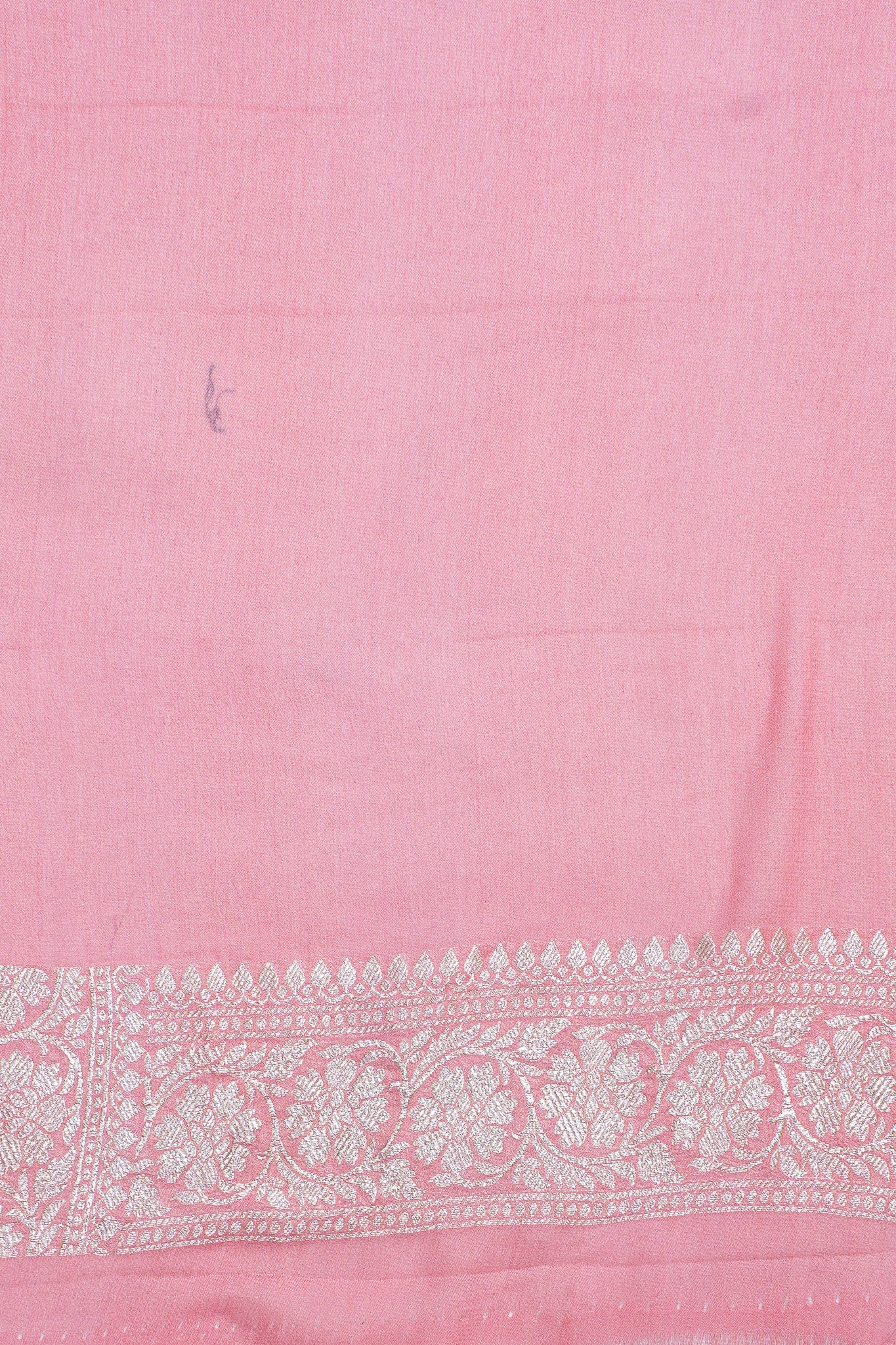 Royal Blue Pure Khaddi Georgette Brocade Banarasi Saree