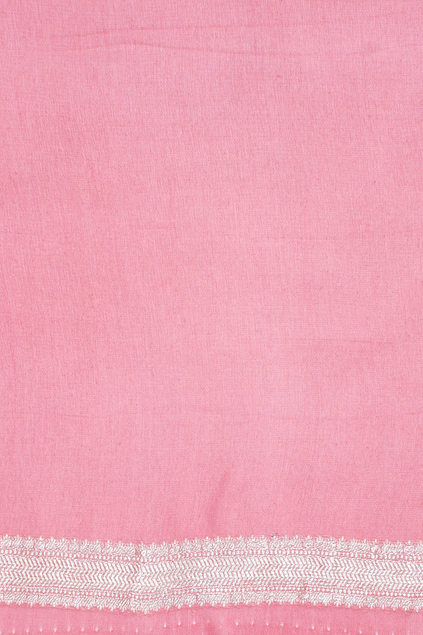 Rani Pink Pure Khaddi Georgette Brocade Banarasi Saree