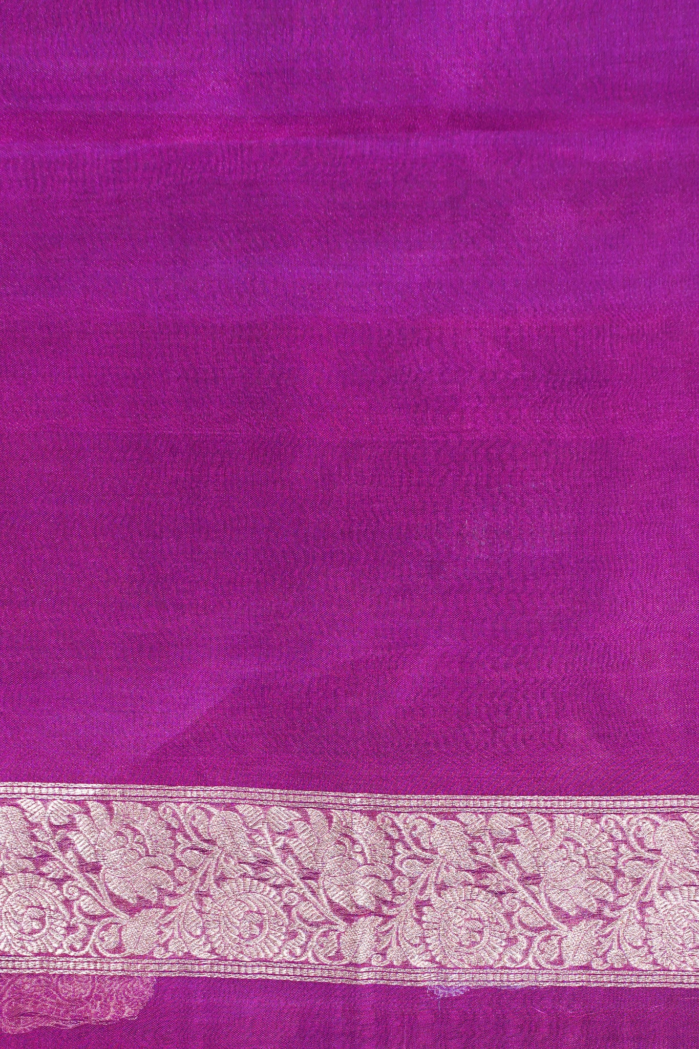 Purple Pure Tissue Silk Handloom Saree