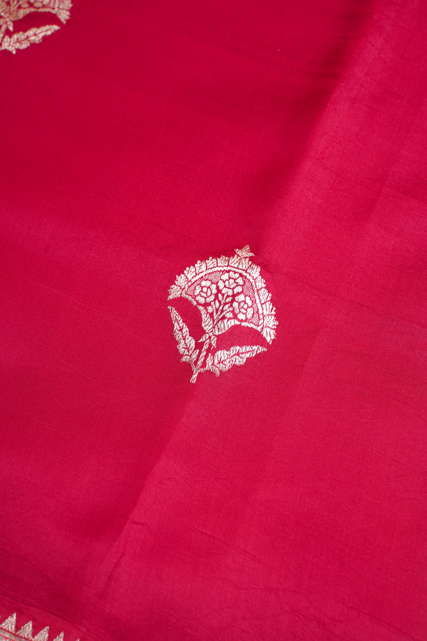 Pure Mango Katan Silk Handwoven Saree