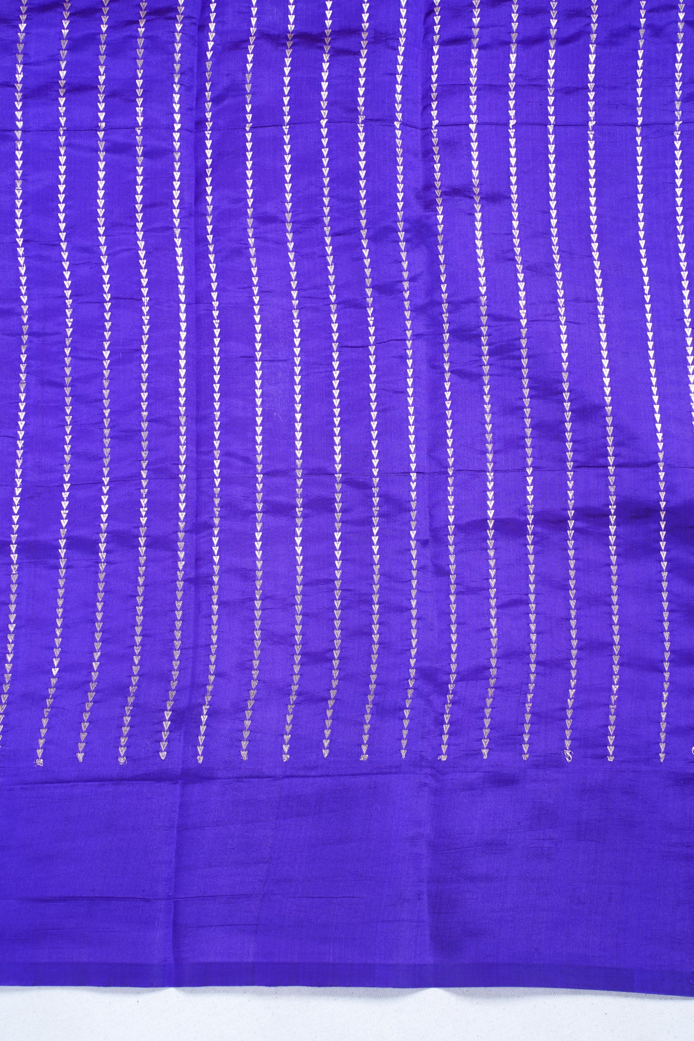 Lavender Purple Pure Mango Katan Silk Handwoven Saree