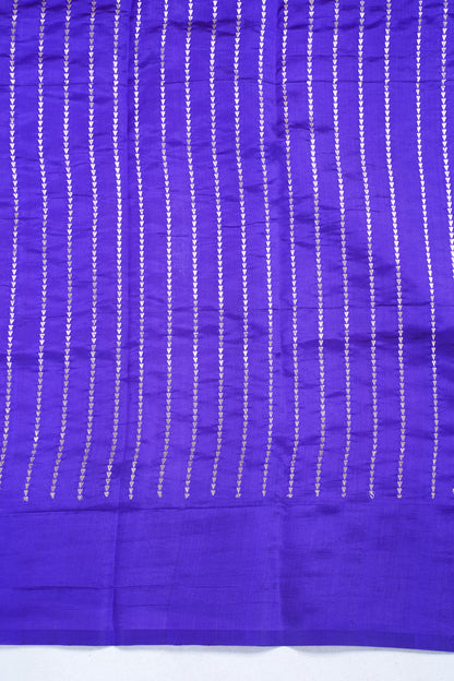 Lavender Purple Pure Mango Katan Silk Handwoven Saree
