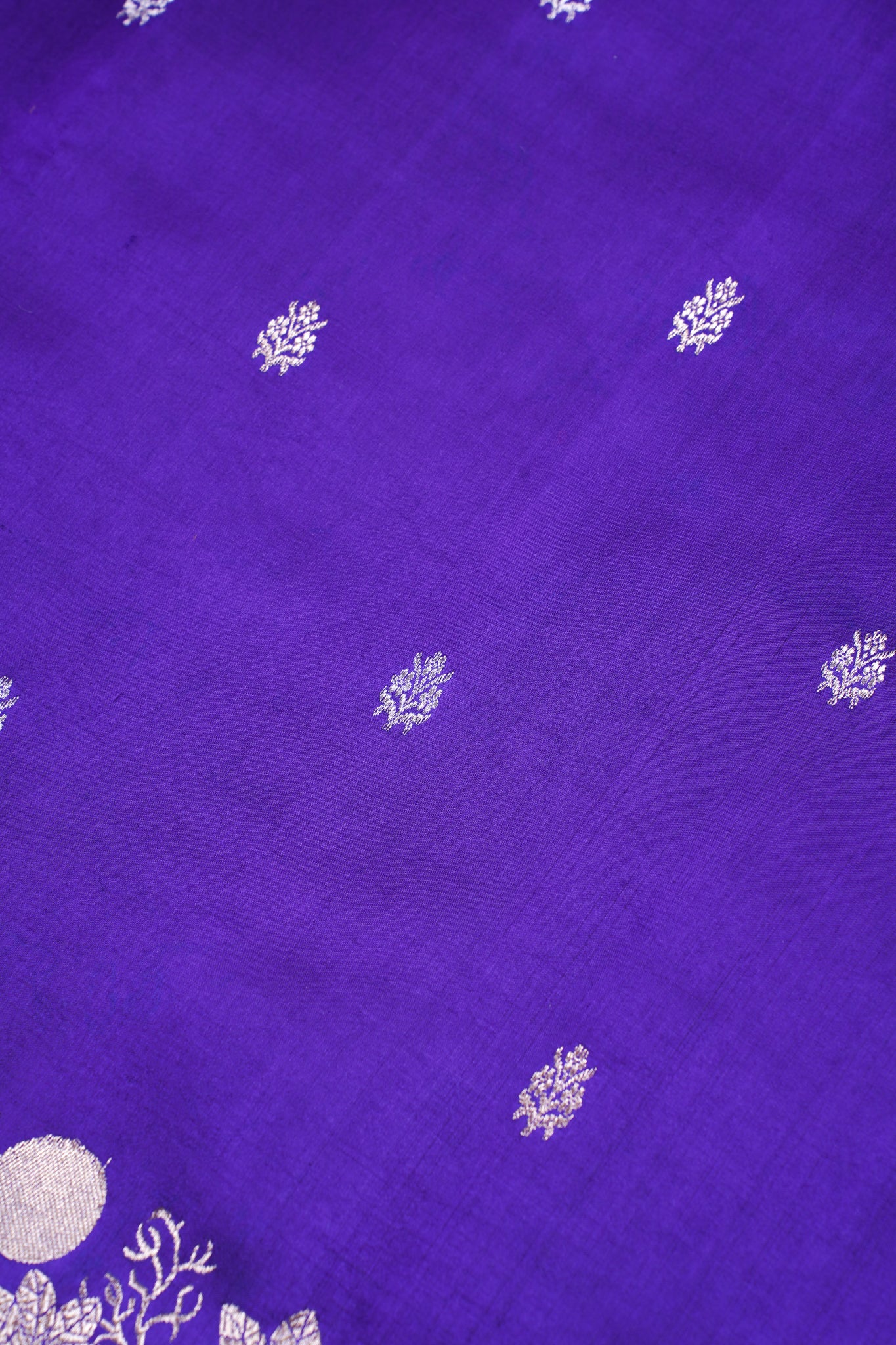 Pure Mango Katan Silk Handwoven Saree