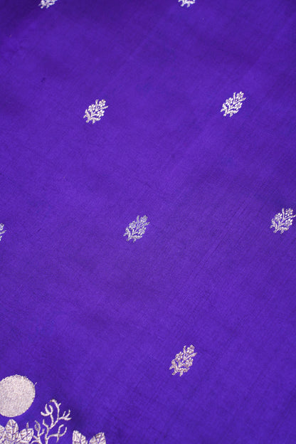 Pure Mango Katan Silk Handwoven Saree