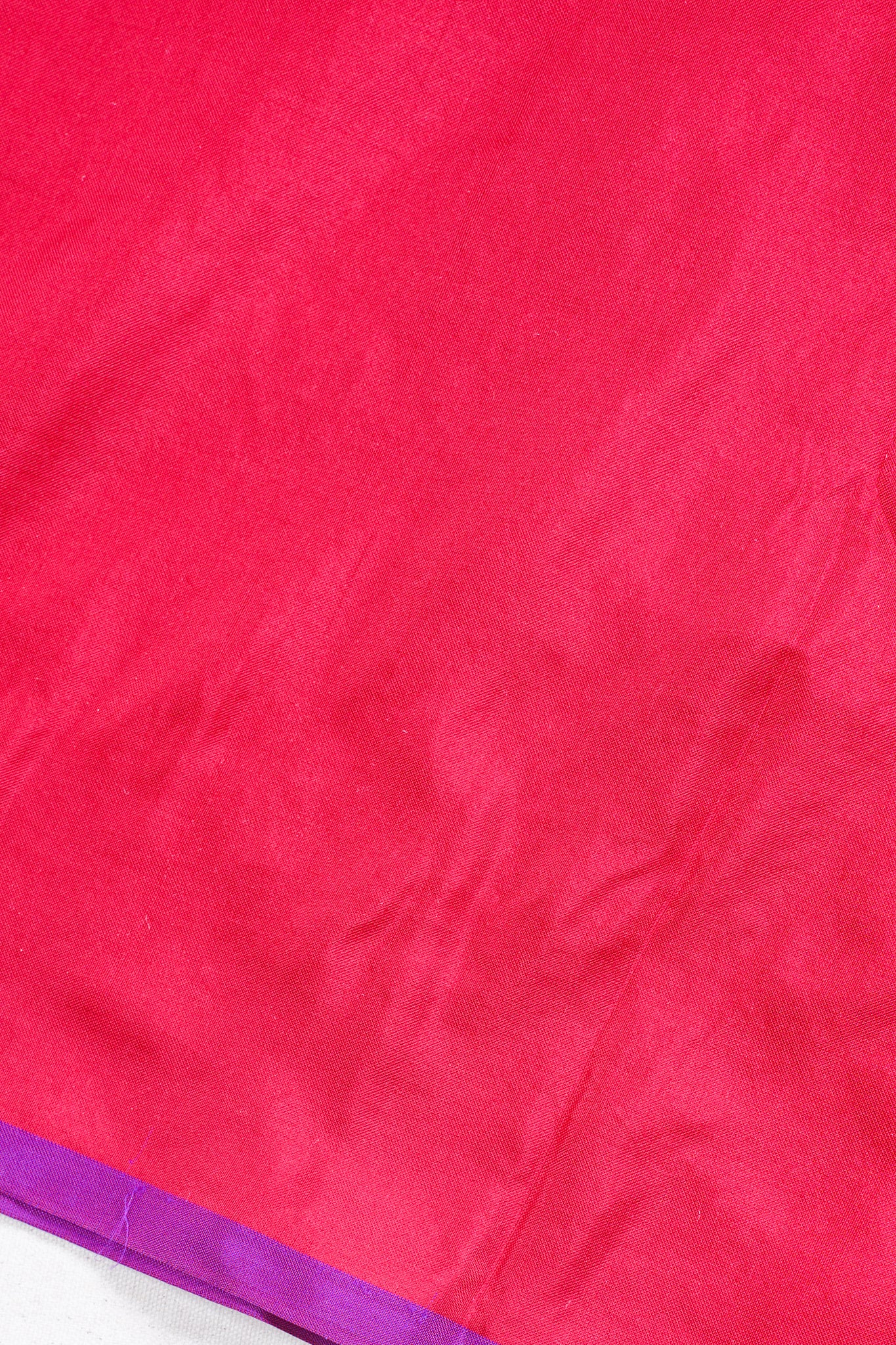 Red Pure Cotton Jamdani Handwoven Saree