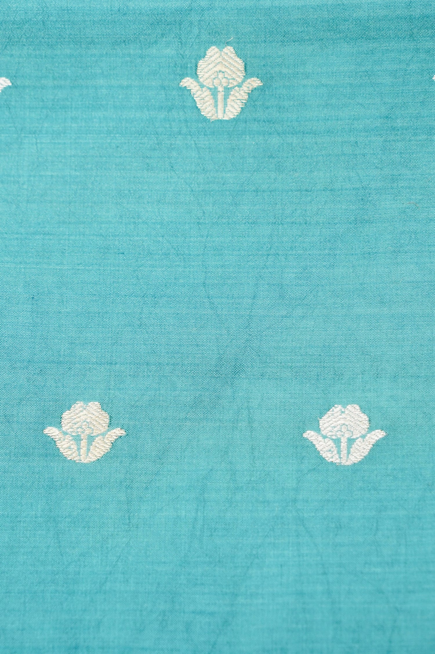 Handwoven Banarasi Pure Katan Silk Suit with Pink dupatta